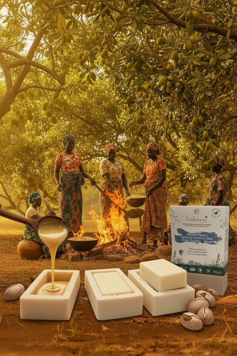 Eco-Friendly Shapo’netta Shampoo Bar - Shea Butter