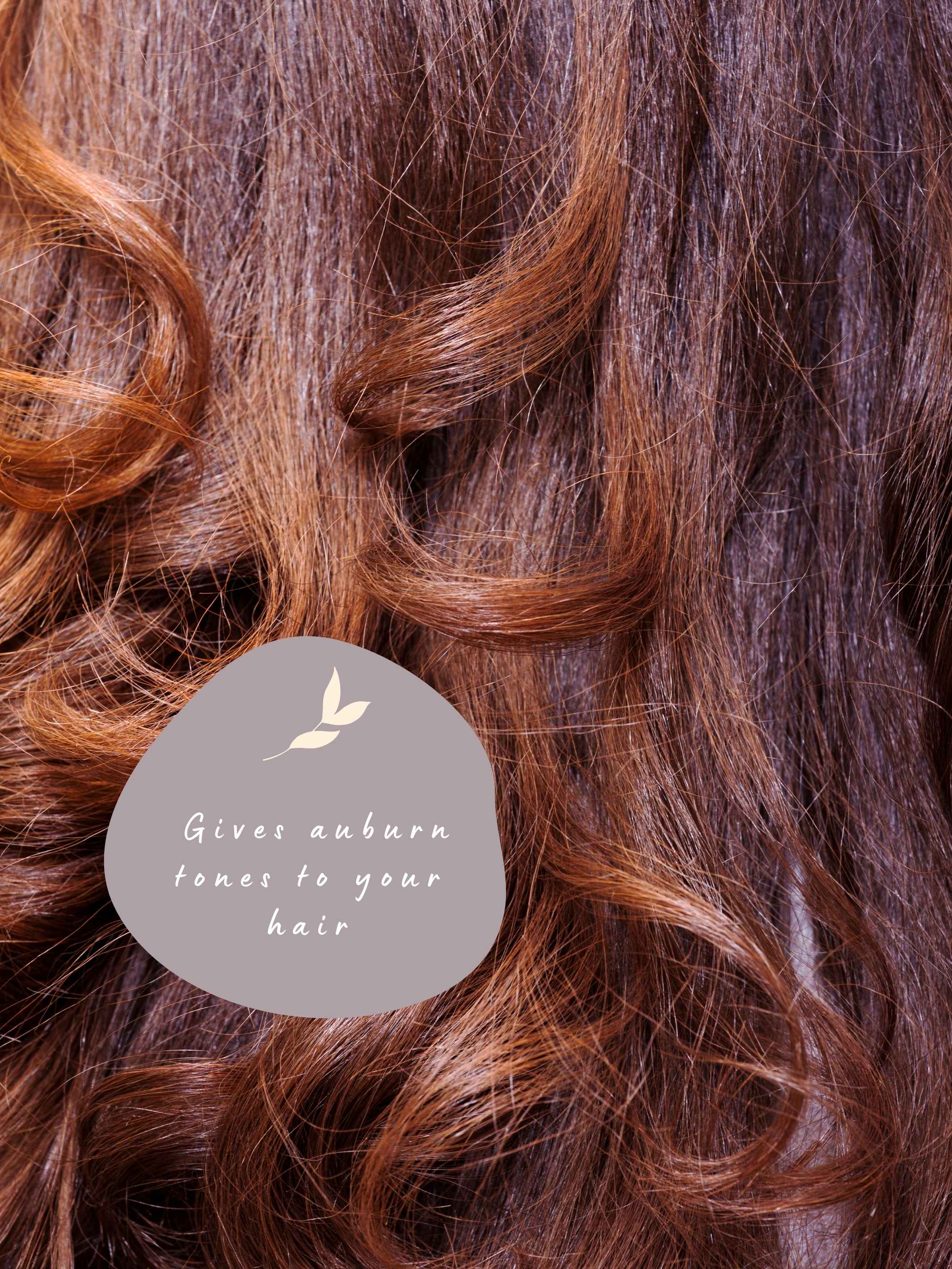 Auburn tones to your hair