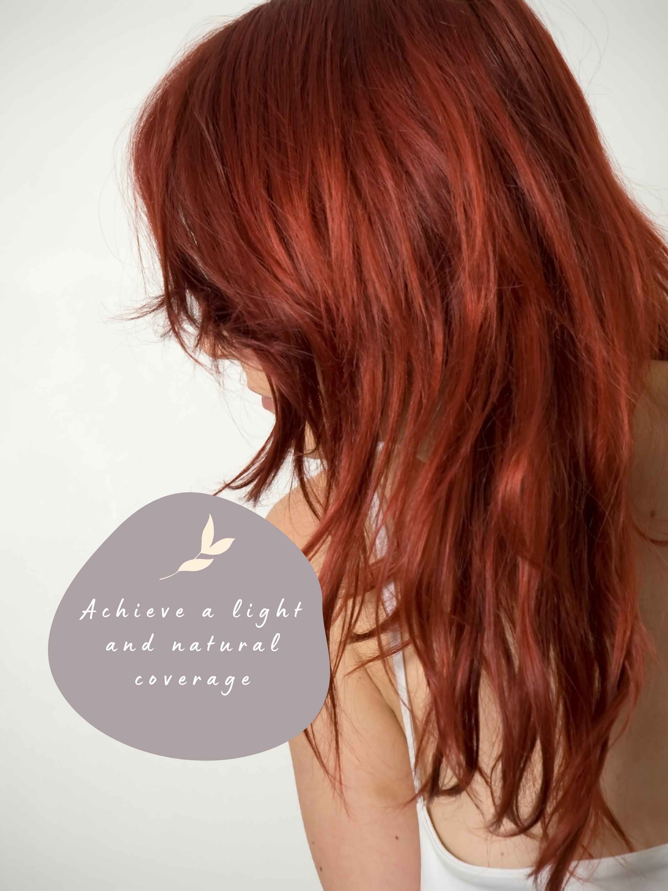 Lady with Irish Red - Organic Natural Hair Color by Conlemany