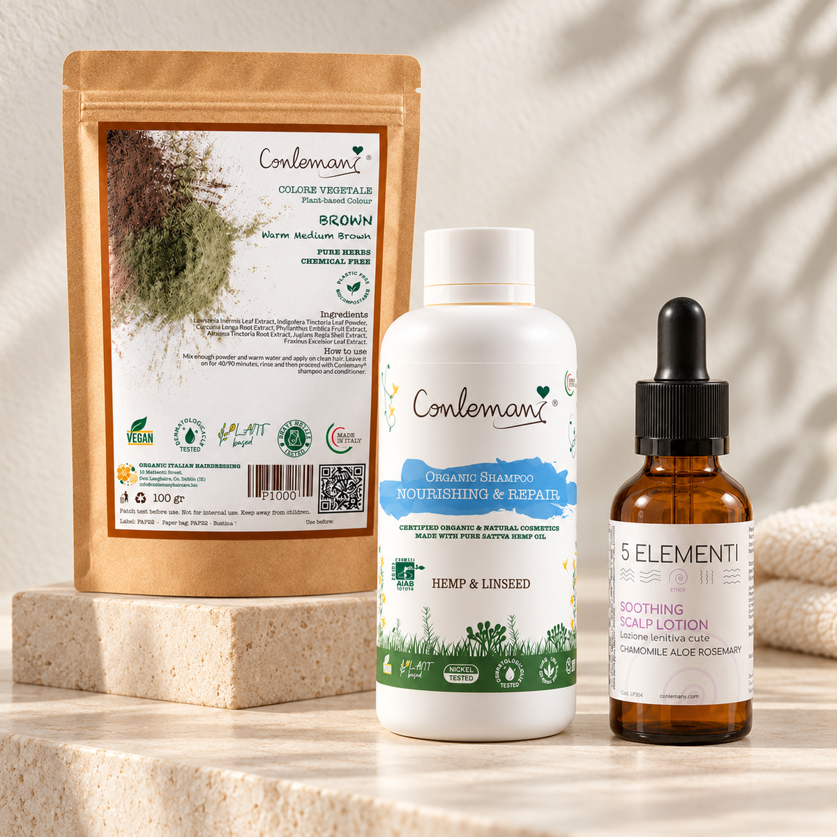 Autumn Bundle 2 — Colour + Shampoo + Soothing Lotion