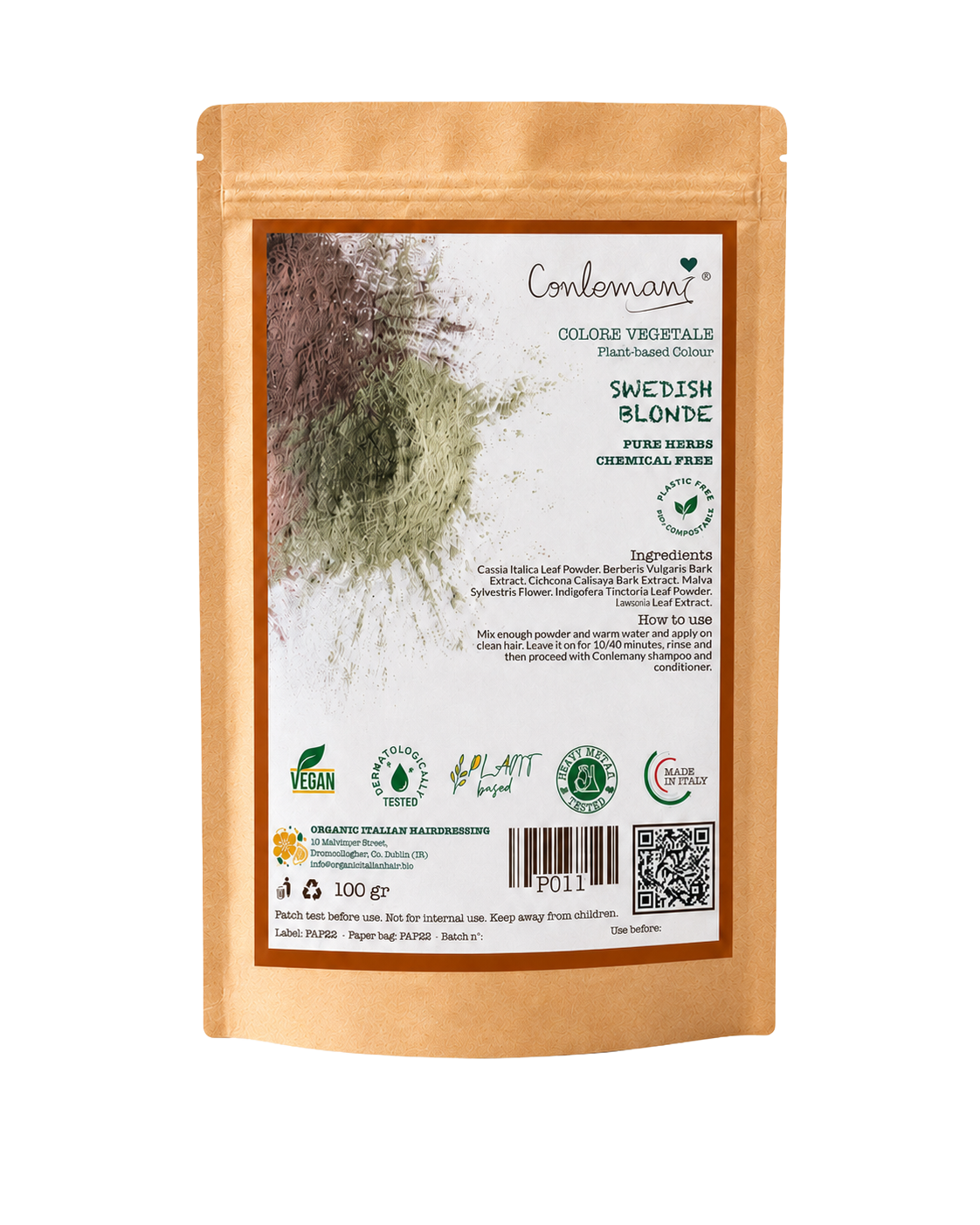 Swedish Blonde - Plant-Based Hair Color