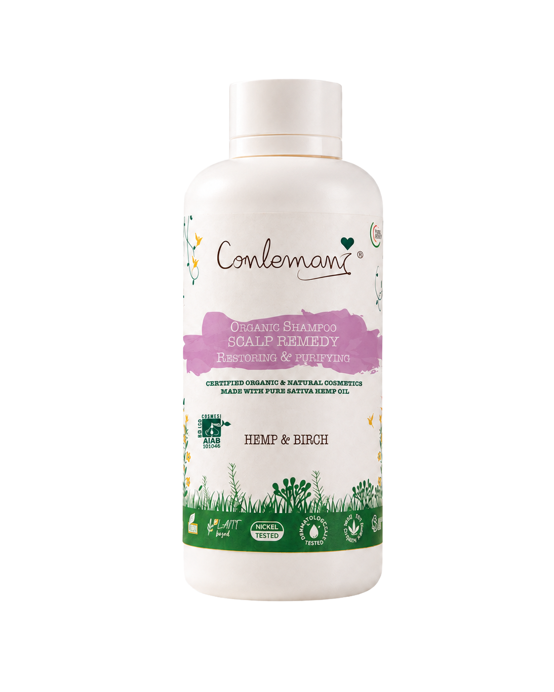 Organic Scalp Remedy Shampoo - Hemp Oil & Birch