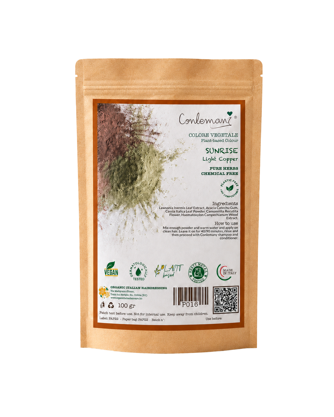 Sunrise Copper - Plant-Based Hair Color