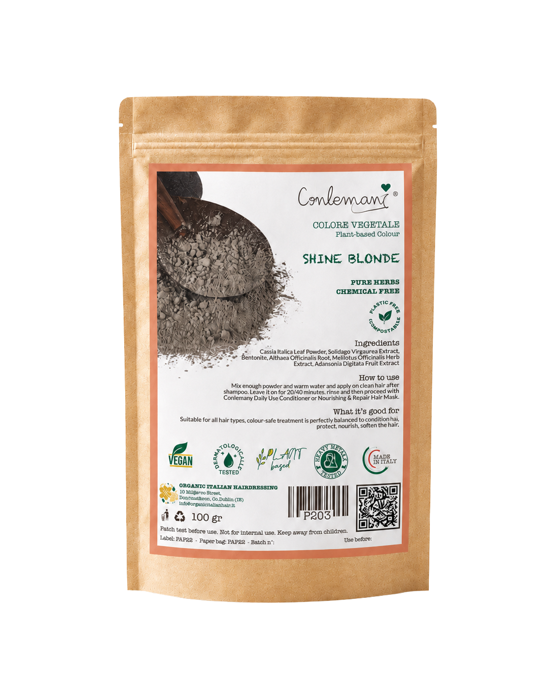 Shine Blonde - Brillance Botanique pour Cheveux