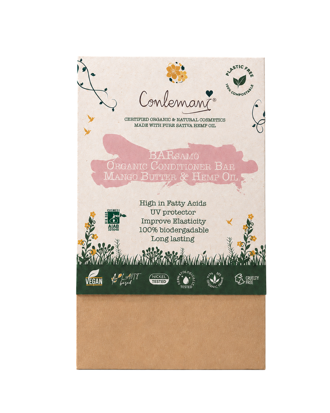 Barsamo'- Organic Hair Conditioner Bar