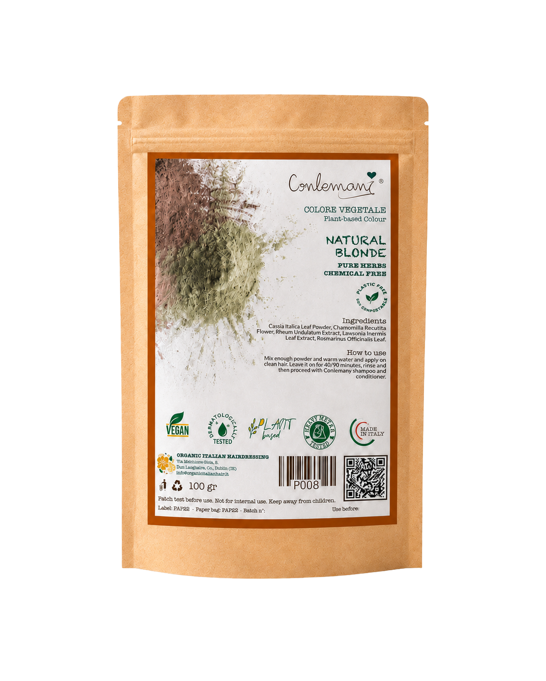 Natural Blonde - Plant-Based Hair Color