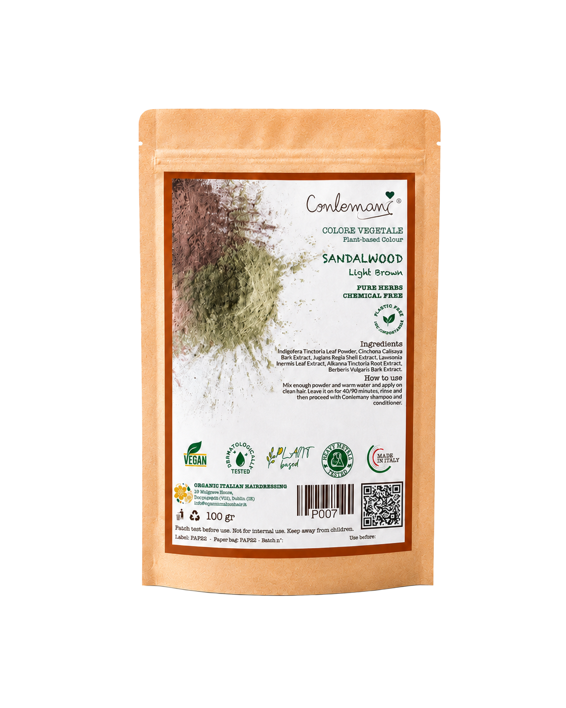 Sandalwood - Plant-Based Hair Dye