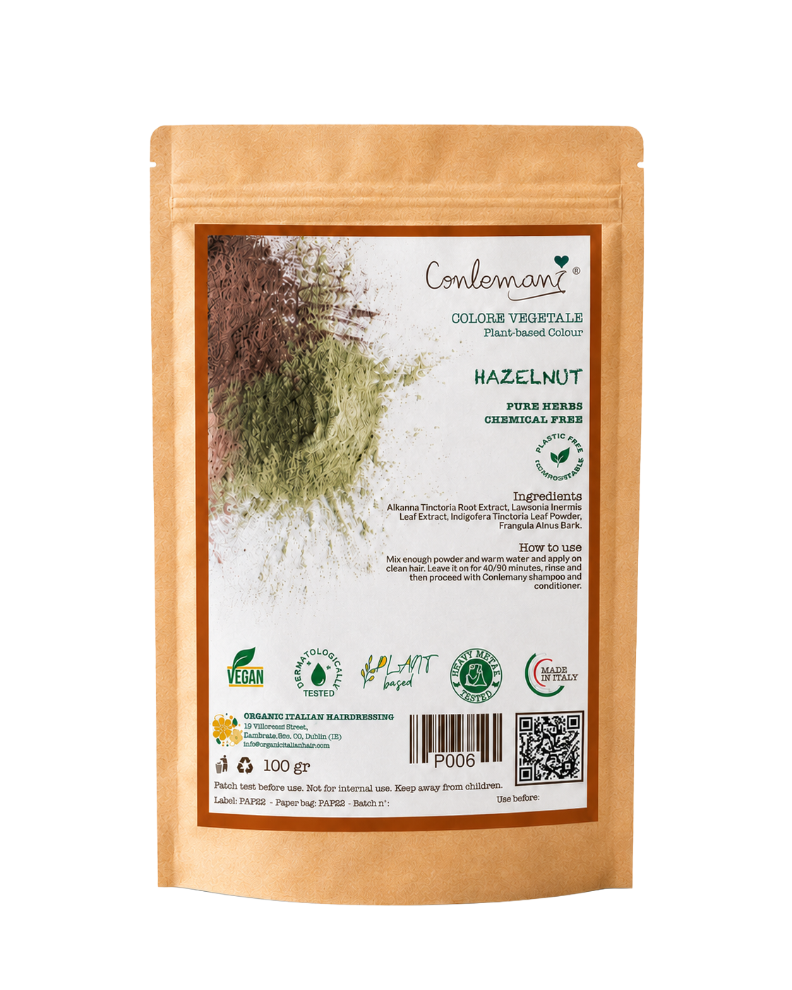 Hazelnut - Plant-Based Hair Color