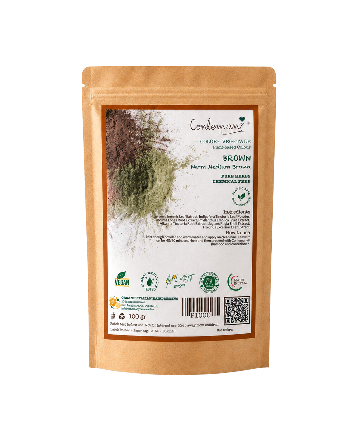 Brown - Plant-Based Hair Color