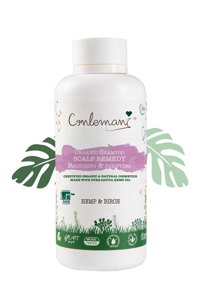 Scalp Healing Organic Shampoo - Hemp Oil & Birch by Conlemany