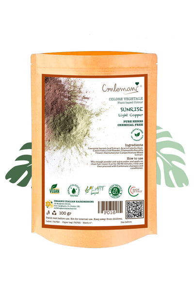 Sunrise Copper - Plant-Based Hair Color – Conlemany - Organic hair